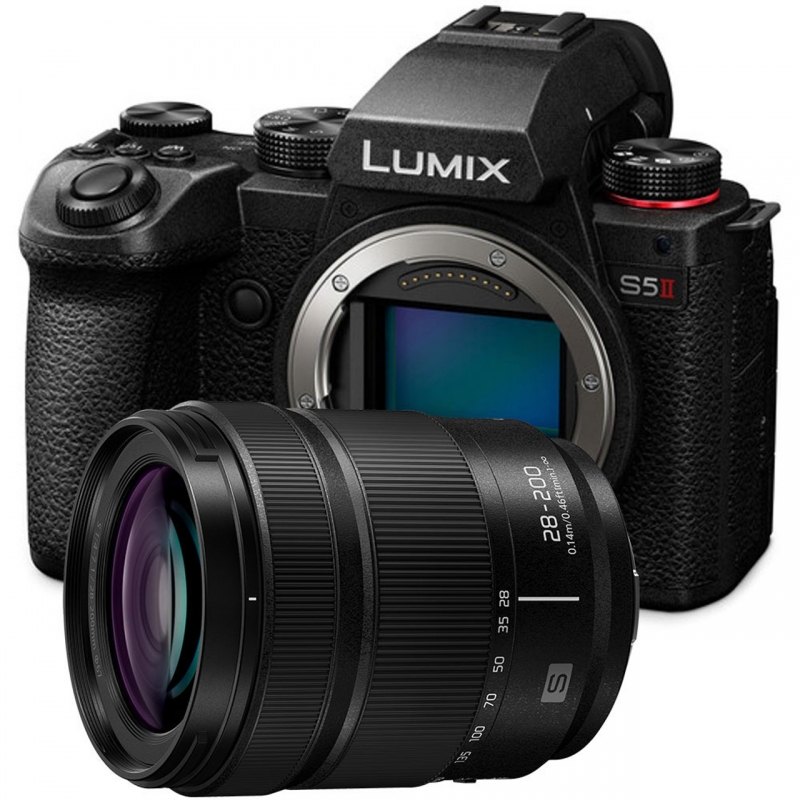 Panasonic Lumix S5 II Digital Camera + 28-200