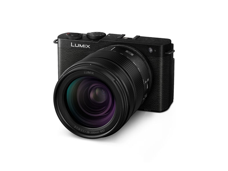 Panasonic Lumix S9 Digital Camera + 28-200mm f/4-7.1 Macro OIS Lens (Black)