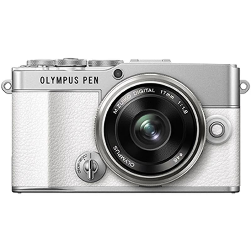 Olympus PEN E-P7 Digital Camera with 14-42mm Lens (White)