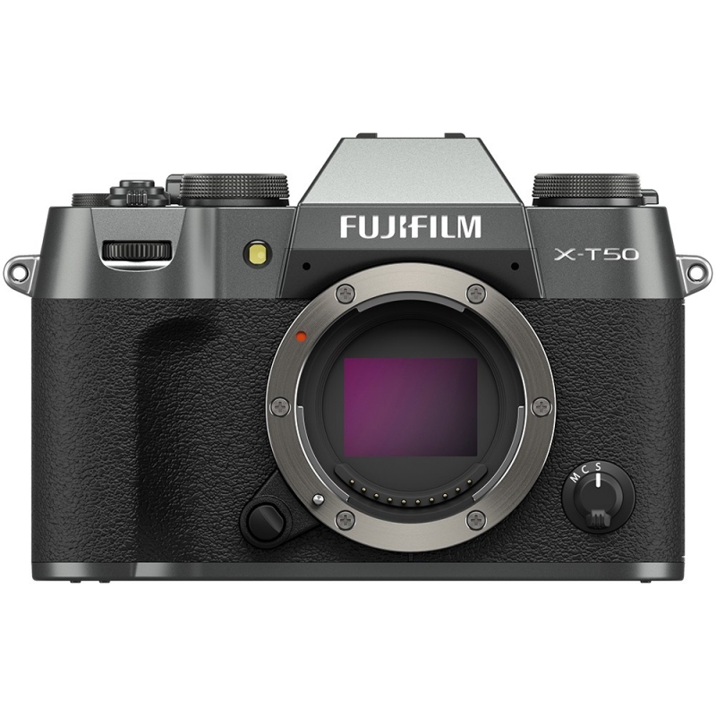 fujifilm x-t50 digital camera body (charcoal)