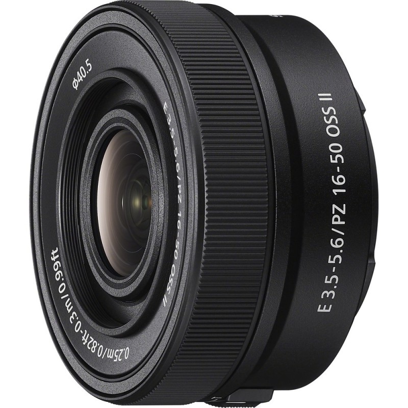 sony e 16-50mm f3.5-5.6 oss ii lens (black) (white box) (sel16502)