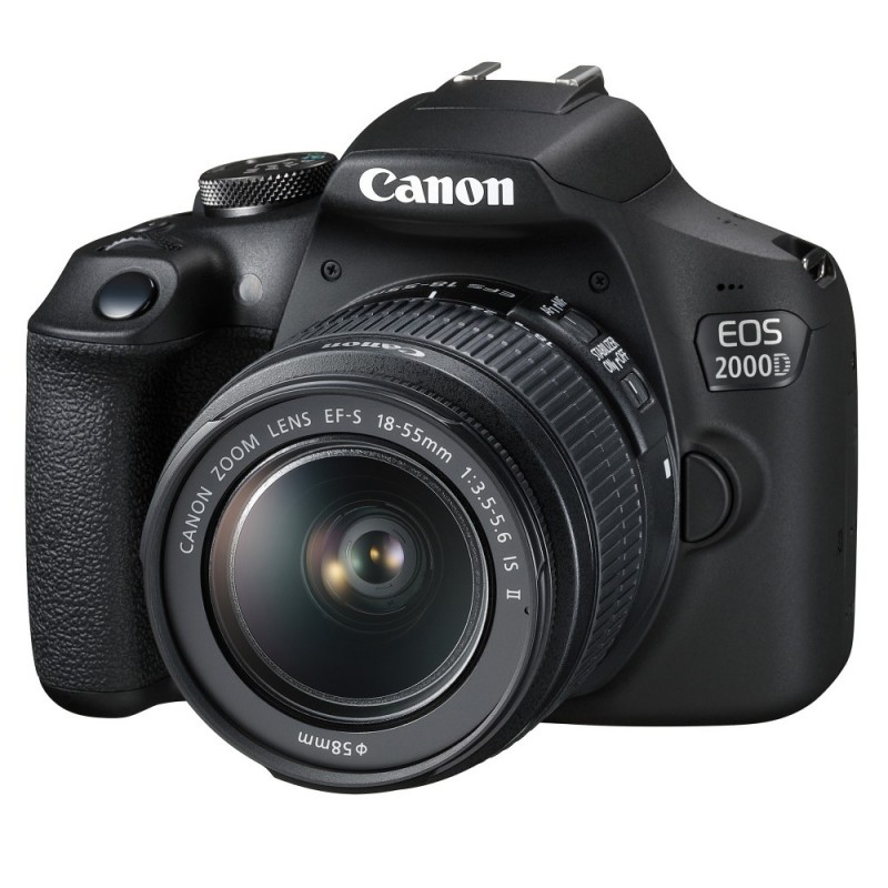 Canon EOS 2000D Digital SLR Camera with 18-55