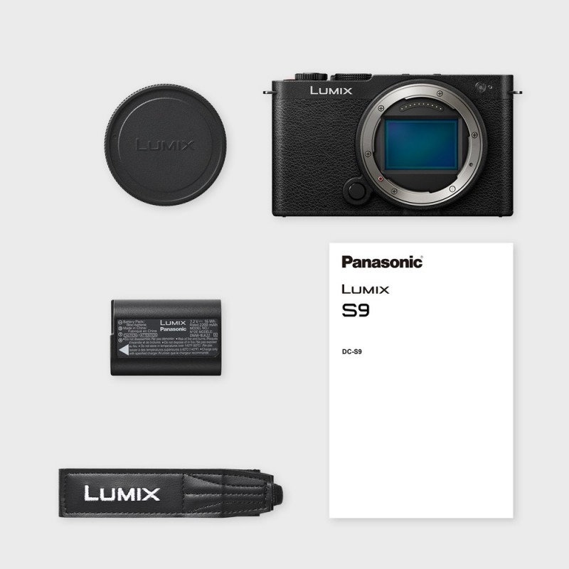 Panasonic Lumix S9 Digital Camera Body - Blac