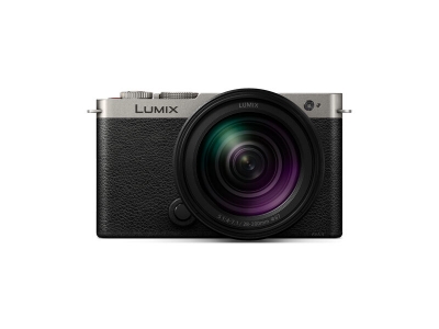 panasonic lumix s9 digital camera + 28-200mm f/4-7.1 macro ois lens (silver)