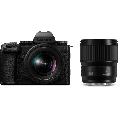 Panasonic Lumix S5 IIX Digital Camera + 20-60mm + 50mm f/1.8 Lens