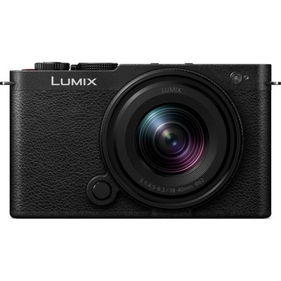 panasonic lumix s9 digital camera body + 18-40mm f/4.5-6.3 lens (black)