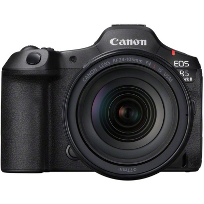 canon eos r5 mark ii digital camera + rf 24-105mm f/4l is usm lens