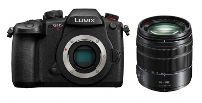 panasonic lumix gh5 ii digital camera + 14-140mm f/3.5-5.6 ii lens