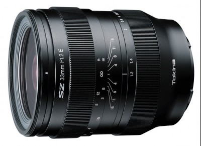 tokina sz 33mm f/1.2 lens for sony e